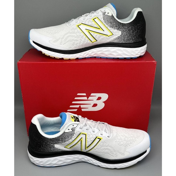 New Balance Fresh Foam 680v7 Ocean Grey Black Shoes M680CG7 Men\'s‎ Size 11.5 D main image 7